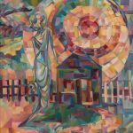 "Happiness", 36"x48", Oil on Canvas (2014)